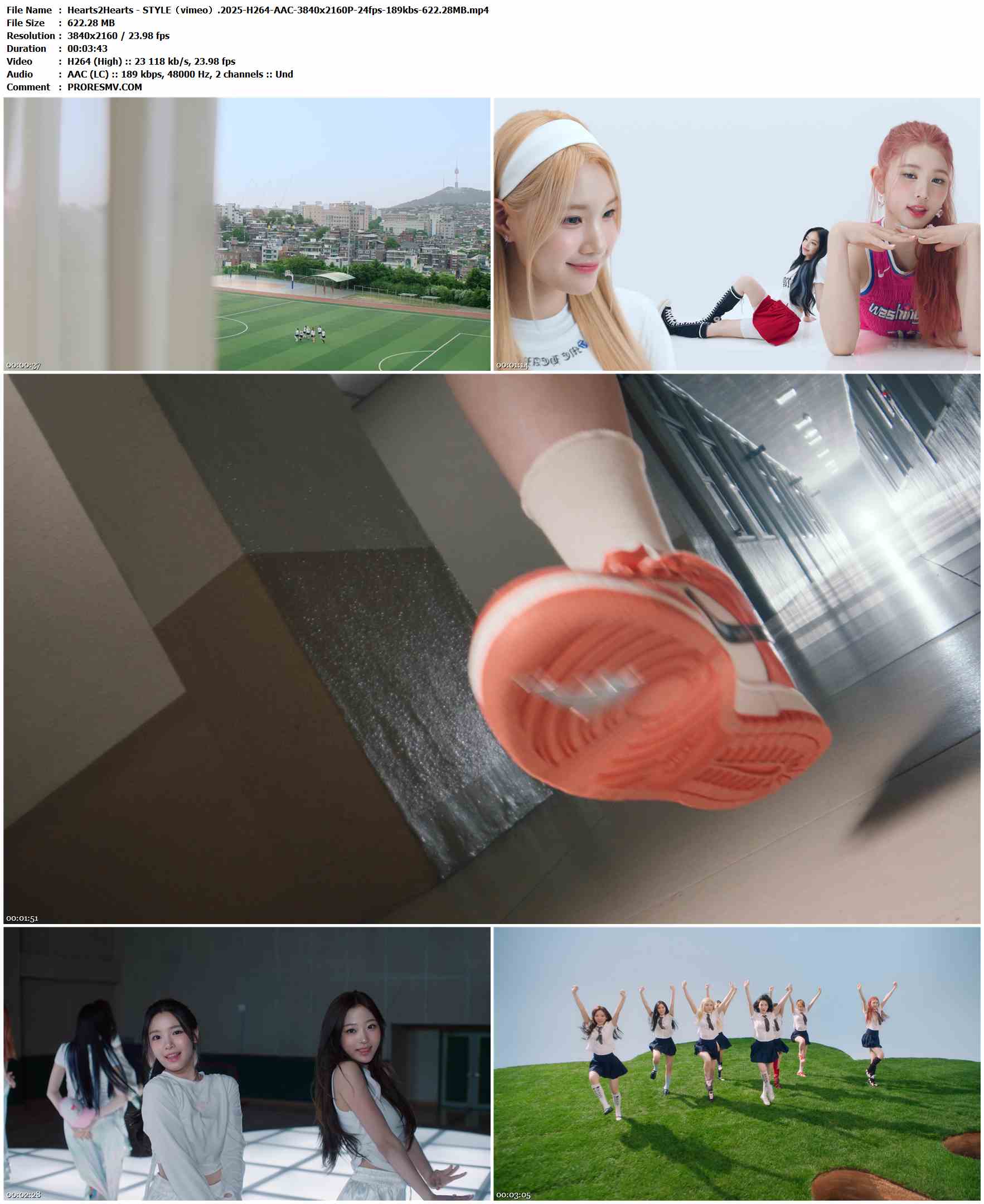 Hearts2Hearts - STYLE（vimeo）.2025-H264-AAC-3840x2160P-24fps-189kbs-622.28MB官方MV_高清MV